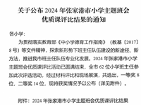 喜报：我校邵旑如老师在张家港市小学生主题班会优质课评比中获二等奖