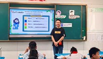 徐市小学英语教研组“一课三议”教研活动