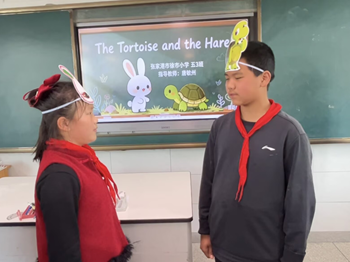 张家港市徐市小学五年级整班讲故事比赛